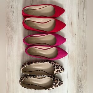 Pointed toe flats